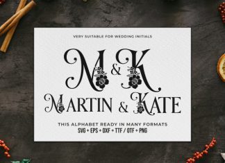 Decorative Stone Crusher Font preview image 2