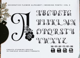 Decorative Stone Crusher Font preview image 1