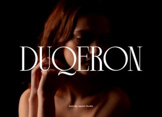 Duqeron Font preview image 1