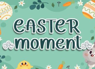 Easter Moment Font preview image 1