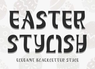 Easter Stylish Font preview image 1