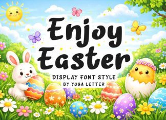 Enjoy Easter Handwritten Font preview image 1