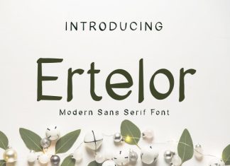 Ertelor Font preview image 1
