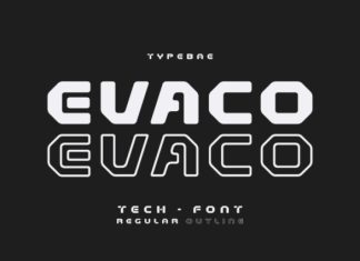 Evaco Font preview image 1