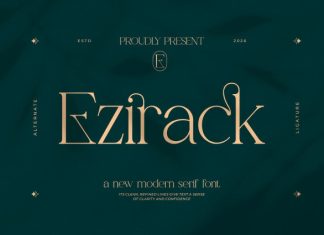 Ezirack Font preview image 1