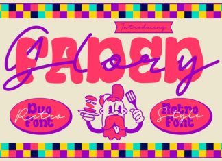 Faded Glory Font Duo preview image 1