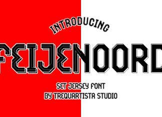 Feijenoord Font preview image 1