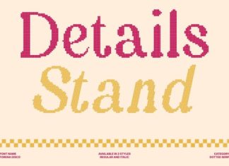 Forena Disco Font preview image 2