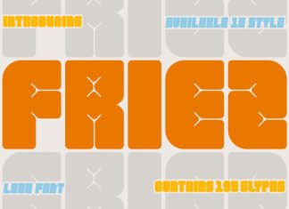 Friez Font preview image 1