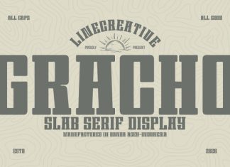Gracho Font preview image 1