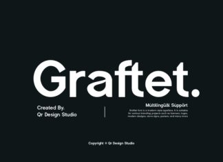 Graftet Font preview image 1