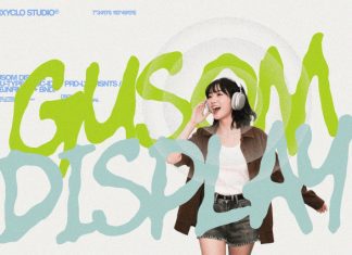 Gusom Font preview image 1