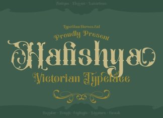 Hafishya Font preview image 1