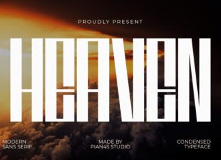 Heaven Font preview image 1