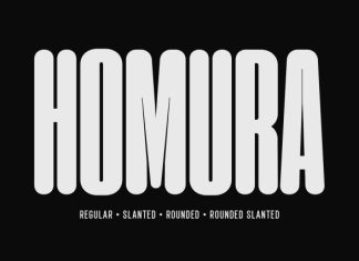 Homura Rounded Font preview image 1