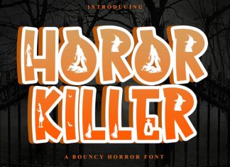 Horor Killer Font preview image 1