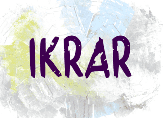 Ikrar Font preview image 1