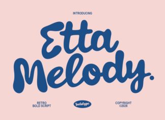 IT Etta Melody Font preview image 1