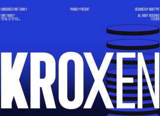 IT Kroxen Font preview image 1