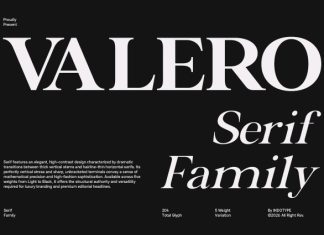 IT Valero Font preview image 1