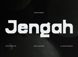 Jengah Font preview image 1