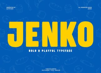Jenko Font preview image 1