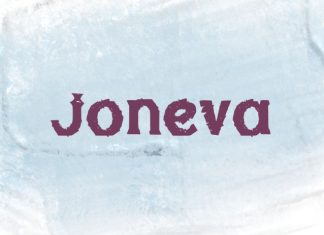 Joneva Font preview image 1