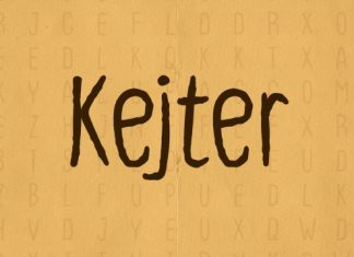 Kejter Script Font preview image 1