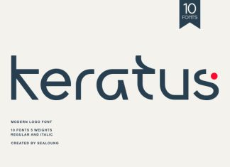 Keratus Medium Font preview image 1