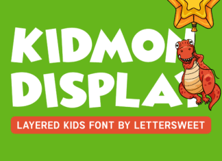 Kidmon Font preview image 1