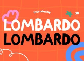 Lombardo Display Font preview image 1