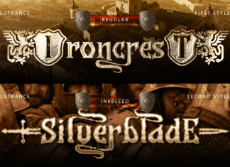 Lotrance Font preview image 3