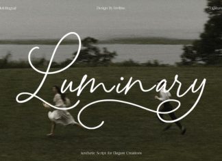 Luminary Handwriting Font preview image 1