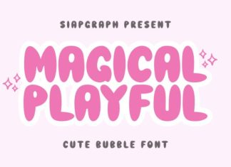 Magical Playful Font preview image 1