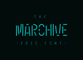 Marchive Font preview image 1