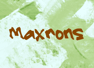 Maxrons Typeface preview image 1