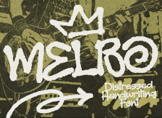 Melbo Font preview image 1