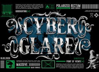 Messy Melted Font preview image 2