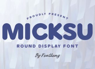 Micksu Font preview image 1