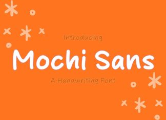 Mochi Sans Script Font preview image 1
