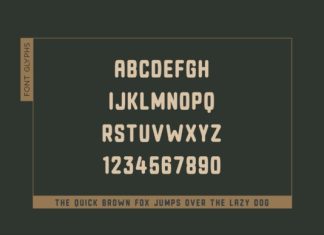 Moderga Font preview image 2