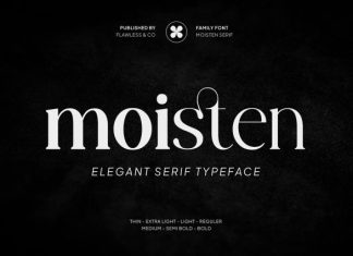 Moisten Font preview image 1