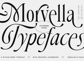 Morvella Font preview image 1