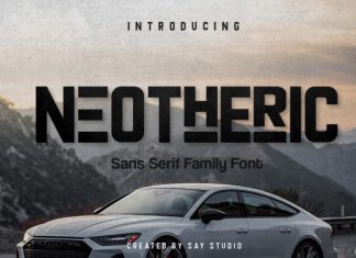 Neotheric Font preview image 1