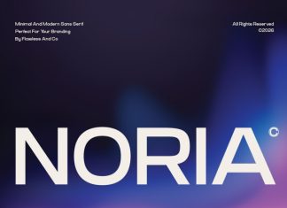 Noria Font preview image 1