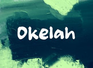 Okelah Font preview image 1
