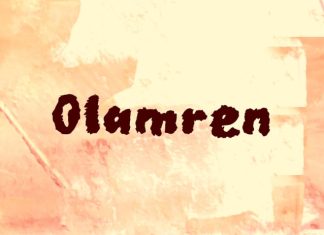 Olamren Font preview image 1