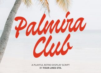 Palmira Club Font preview image 1
