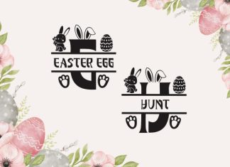 Perfect Easter Monogram Font preview image 2