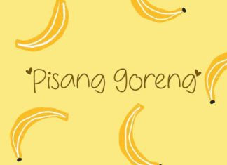 Pisang Goreng Font preview image 1